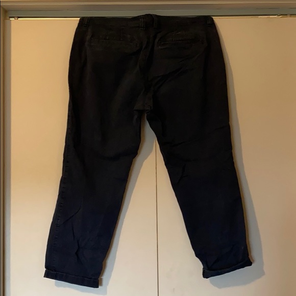 Boyfriend Cropped Pants - Picture 3 of 4